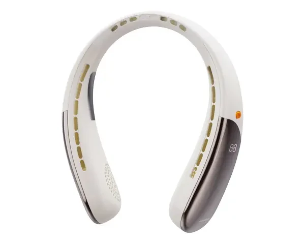 Porodo Lifestyle Chillo Zen Neck-Hanging Cooling Fan with Intelligent Digital Display