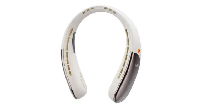 Porodo Lifestyle Chillo Zen Neck-Hanging Cooling Fan with Intelligent Digital Display