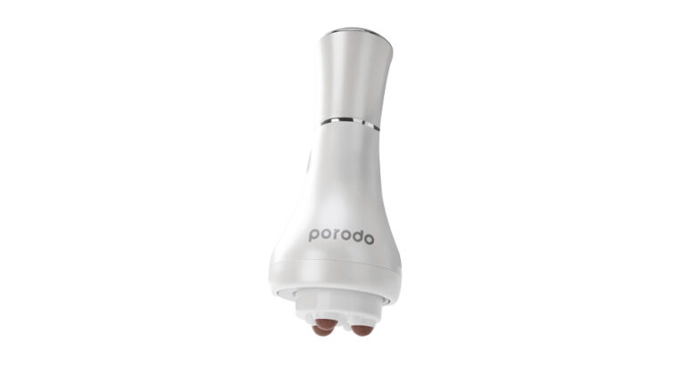 Porodo Lifestyle Handheld Hot-Stone Massager - White