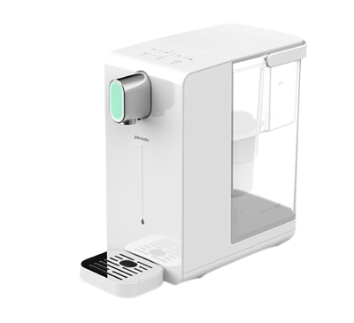 Porodo Lifestyle Instant Hot Water Dispenser With Automatic Ambient Lighting - White