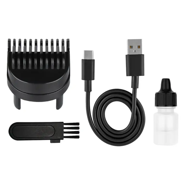 Porodo Lifestyle Kron Hair Trimmer with Detachable Comb - Black