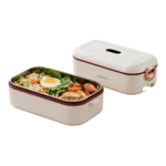 Porodo Lifestyle LunchMate Dual Mode Electric Lunch Box - White
