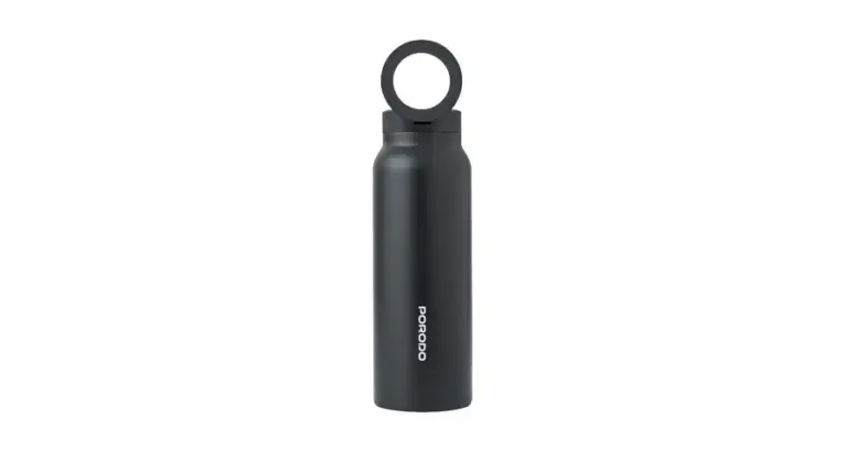 Porodo Lifestyle Magnetic Mount Water Bottle - Black