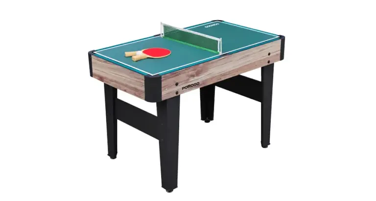 Porodo Lifestyle Multi-Game Table Foosball | Billiards | Hockey | Table Tennis - Brown