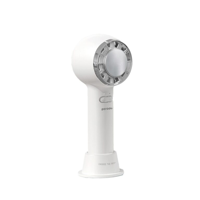 Porodo Lifestyle Portable Handheld Turbo Fan With Cold Compress