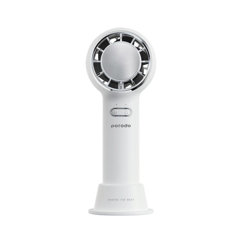 Porodo Lifestyle Portable Handheld Turbo Fan With Cold Compress