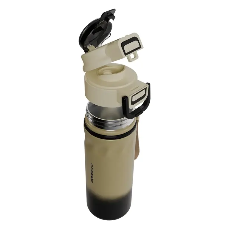 Porodo Lifestyle Powersip Sports Water Bottle with Strap Handle