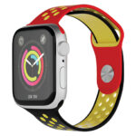 Porodo Lifestyle Silicone Germany Flag Watch Strap - Red / Black / Yellow