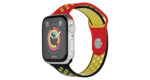 Porodo Lifestyle Silicone Germany Flag Watch Strap - Red / Black / Yellow