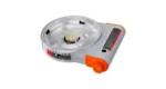 Porodo Lifestyle Single Burner Tabletop Gas Stove - Grey/Orange
