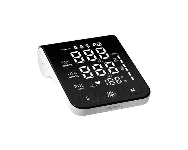 Porodo LiveOn - Digital Blood Pressure Monitor with Dual-User Memory