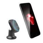 Porodo Magnetic Silicone Aluminum Alloy Dash Mount/Compatible for all Mobile Phones