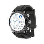 Porodo RAYTONA Smart Watch With Silicone And Metal Strap - Black