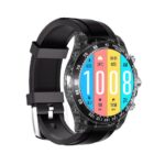 Porodo RAYTONA Smart Watch With Silicone And Metal Strap - Black