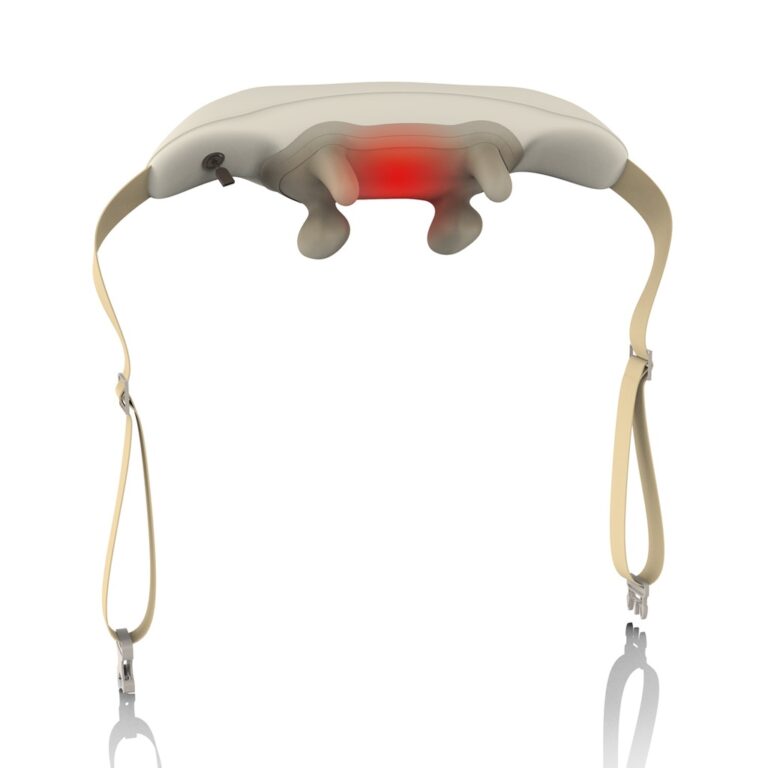 Porodo Relaxer & Posture Trainer Neck Massager - White