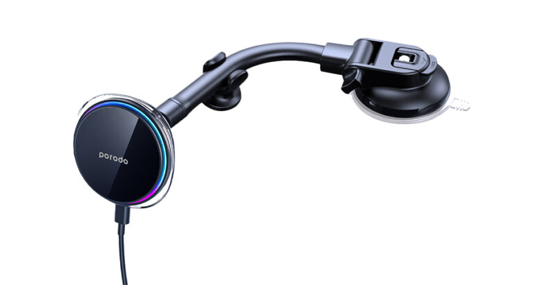 Porodo Semiconductor Cooling Magsafe Charging Mount - Black