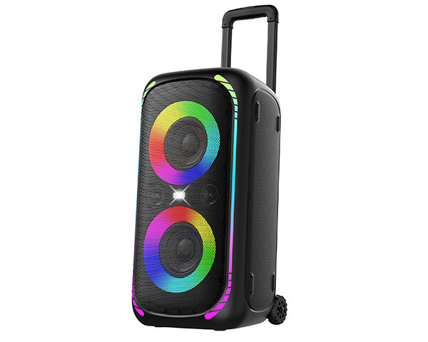 Porodo Soundtec 640W Party Speaker with Trolley - Black