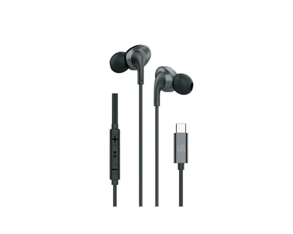 Porodo Soundtec Stereo Earphones - Black