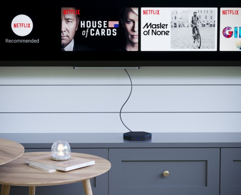 Porodo TV Box Ultra High-Speed Media Streaming