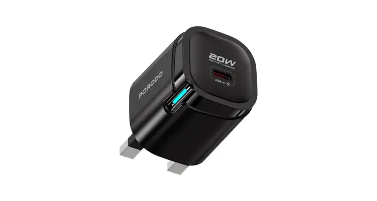 Porodo Tekto USB-C Wall Adapter - Black