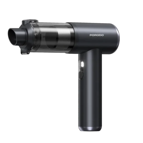 Porodo Tornado Pro Air Duster & Vacuum Cleaner With Detachable Nozzles - Gray