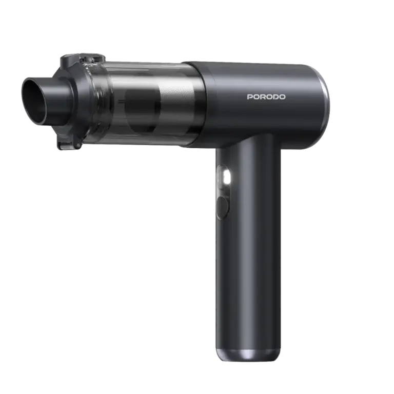 Porodo Tornado Pro Air Duster & Vacuum Cleaner With Detachable Nozzles - Gray