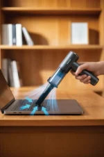 Porodo Tornado Pro Air Duster & Vacuum Cleaner With Detachable Nozzles - Gray