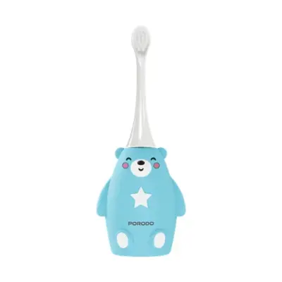 Porodo Totlo Kids' Electric Silicone Toothbrush - Blue