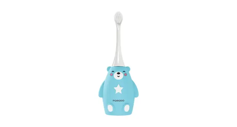 Porodo Totlo Kids' Electric Silicone Toothbrush - Blue
