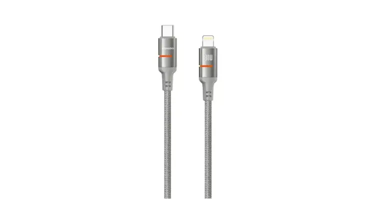 Porodo USB-C To Lightning LED Light Cable