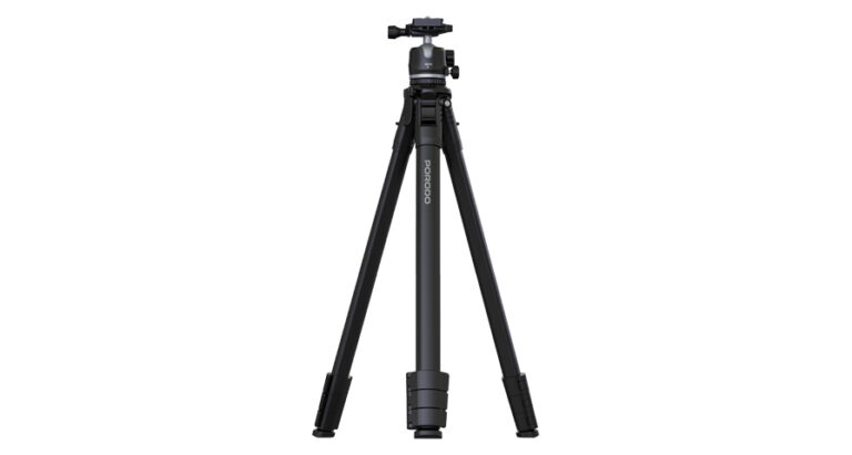 Porodo Ultra-Light Aluminum Tripod - Black