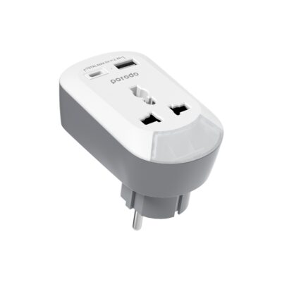 Porodo Universal AC Socket EU Plug Adapter