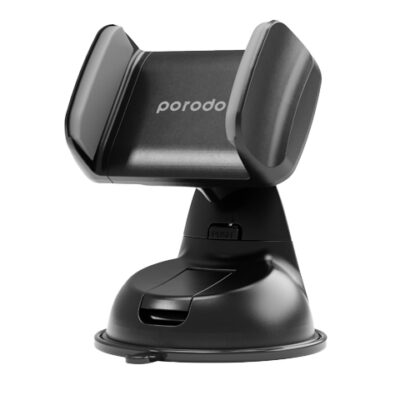 Porodo Universal Clamp Phone Mount - Black