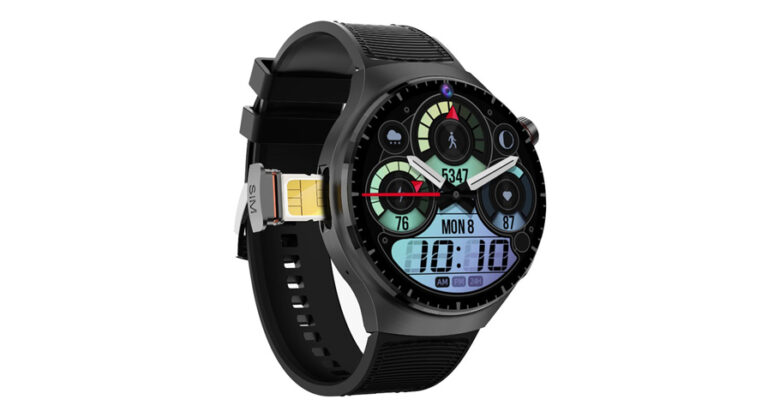 Porodo Vista 4G Cellular & Video Smart Watch - Black