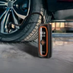 Porodo Voltair Car Tire Inflator with Real-time Pressure Display - Black