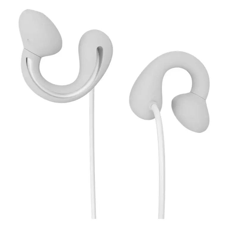 Porodo Voxes Clip-On Wired Earphones with Lightning Connector - White