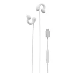 Porodo Voxes Clip-On Wired Earphones with USB-C Connector