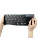 Porodo Wireless Keyboard With Touch-Pad Ultra Slim Compatible with Mac / Windows
