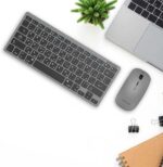 Porodo Wireless Super Slim and Portable Bluetooth Keyboard with Mouse (English / Arabic)
