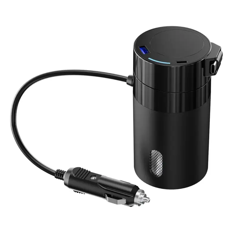 Powerology 200W Universal Car Power Inverter - Black