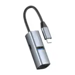 Powerology Aluminum Mini USB-C Hub - Black