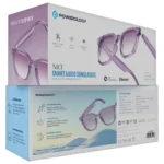 Powerology Nice Smart Audio Sunglasses - Purple