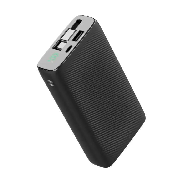 Powerology PD 65W GaN Multi-Port Travel Adapter - Gray