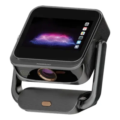 Powerology Pharos Projector with Touch Screen - Gray