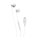 Powerology Type-C Stereo Earphones - White