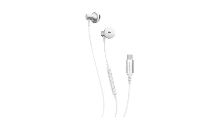 Powerology Type-C Stereo Earphones - White