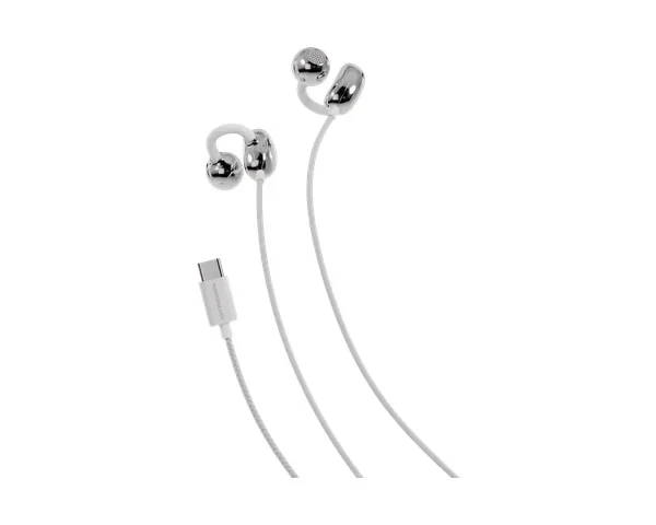 Powerology Voro Earhook USB-C Wired Earphones