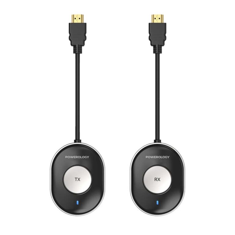 Powerology Wireless HDMI Direct Mobile Streaming Transmitter and Receiver