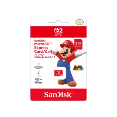 SanDisk microSD Express 256GB for Switch 2