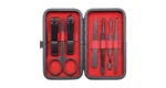 Green Lion 7-In-1 Manicure Set - Black